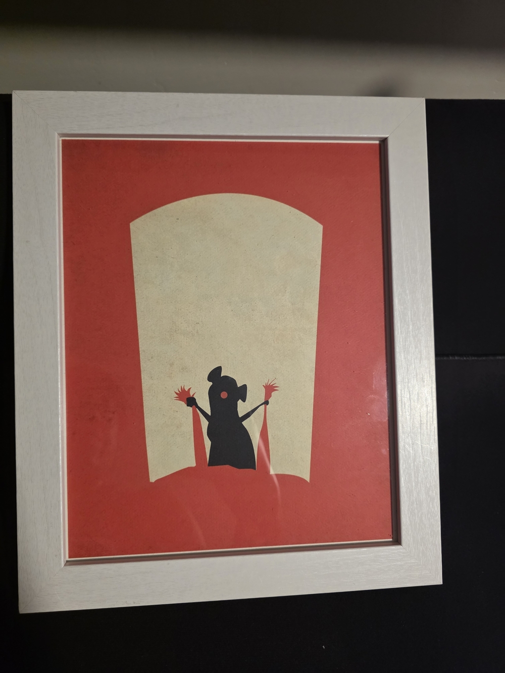 Ratatouille Inspired Framed Art Print 8x10 White Frame Disney Wall Art